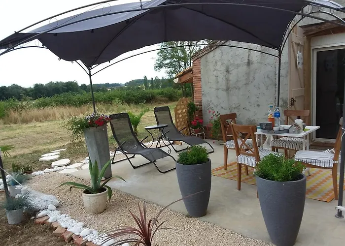Charmante Dépendance En Campagne Hébergement de vacances Samatan